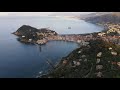 sestri levante baia del silenzio 🌅 liguria italy aerial view