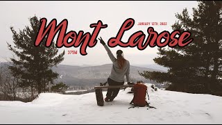 100 SUMMIT CHALLENGE | Summit #6 Mont Larose, Montcalm SOLO HIKING | QUEBEC HIKE