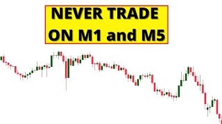 NEVER TRADE ON M1 and M5 CHARTS-Here's WHY