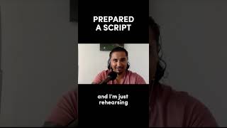 Reza Rezvi - Prepared A Script