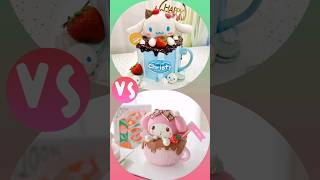 pilih atas atau bawah,kue gelas karakter#shorts #subscribe #trending #cute #sanrio #trendingshorts