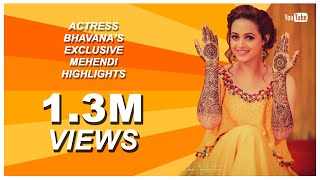 ACTRESS BHAVANA'S MEHNDI TEASER │OFFICIAL VIDEO│Team Mahadevan Thampi Official