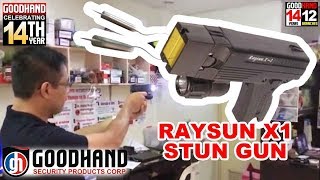 Raysun X1 Stun Gun Actual Testing