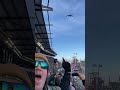 Intense Fly Over at Eagles Titans Game 12/4/22 ( Higher Quality )