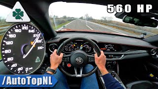 560HP ALFA ROMEO STELVIO Q on AUTOBAHN by AutoTopNL