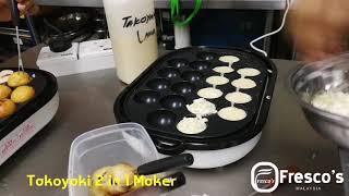 Takoyaki 2 in 1 Maker for home used