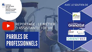 Reportage : le métier d'assistant(e) de vie