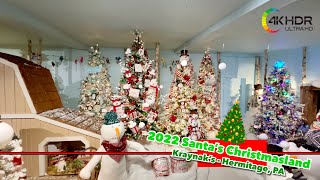 Santa’s Christmasland 2022 at Kraynak’s (Hermitage, PA) - 4K HDR