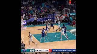 James Bouknight SHOCKS The Crowd With This Dunk😧🏀| HORNETS VS SIXERS | #Shorts #nbaseason #nba2k22