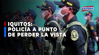 🔴🔵Iquitos: Policía apunto de perder el ojo luego de ser herido en un enfrentamiento