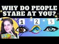 WHY DO PEOPLE STARE AT YOU?👀TAROT PICK A CARD #tarot #pickacard #tarotreading