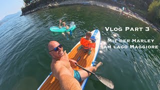 Motorrad Vlog Part 3 | Mit der Harley am Lago Maggiore – Traumstraßen, Camping Lakeview & Bootstour