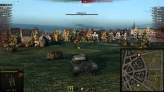 World of Tanks CN server t54e1 8k dmg 7frags