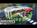 Build Circular Lakehouse In Minecraft | modern house | Modern House In Minecraft