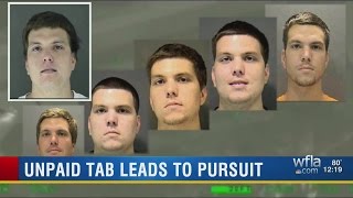 Sarasota deputies stop suspect who allegedly skipped out on $26.50 bill, started chase