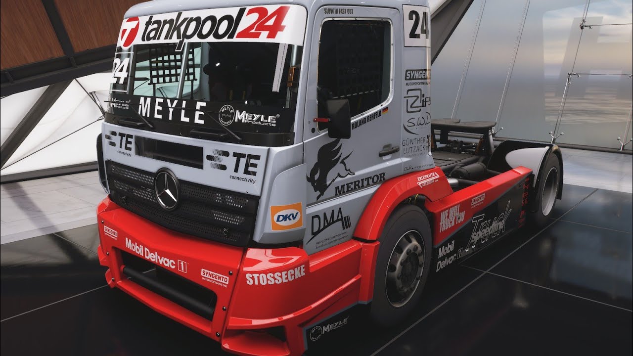 Forza Horizon 5 - 2015 Mercedes Benz #24 Tankpool24 Racing Truck - YouTube