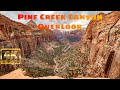 Pine Creek Canyon Overlook Zion National Park 4K