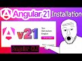 How to Install Angular 21 & Create Angular Projects on Windows 11 [ 2026 Update] Angular 21 Features