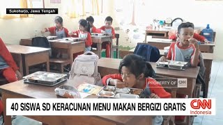 40 Siswa SD Keracunan Menu Makan Bergizi Gratis