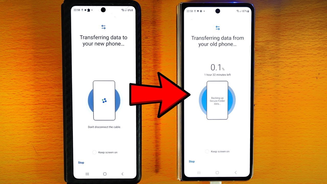 How To Transfer Data From OLD Samsung To NEW Samsung Galaxy! - YouTube