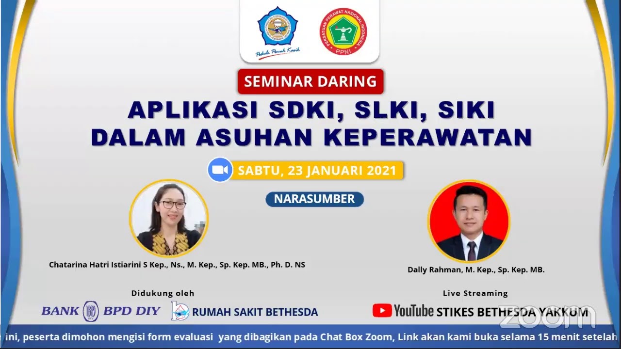 SEMINAR APLIKASI 3S APLIKASI SDKI, SLKI, SIKI DALAM ASUHAN KEPERAWATAN ...