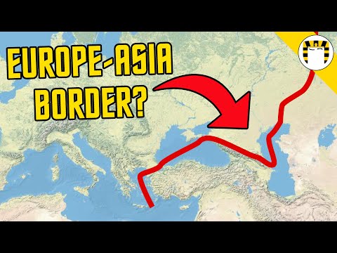 What separates Asia and Europe?