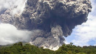The Active Volcano in Ecuador; Reventador