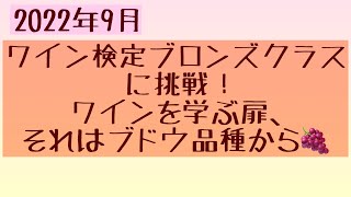 【ワイン検定って何？】2022年9月開催ワイン検定ブロンズクラス【初心者が挑戦！】