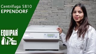 Eppendorf 5810 Centrífuga - Funcionamiento