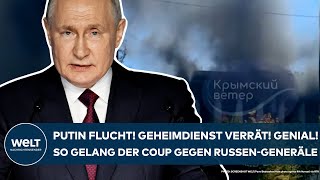 UKRAINE-KRIEG: Putin flucht! Geheimdienst verrät! So gelang der Coup gegen Kommandeure auf der Krim