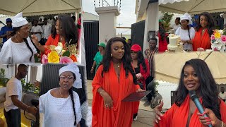 Jackie Appiah Celebrates Her Birthday In Her Big Mansion In Trassaco😱 With Mother And Son.