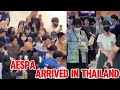 Aespa Safely  Arrived in Thailand 28.09.2024 || Aespa in Thailand