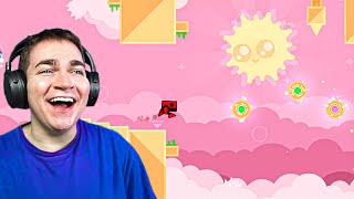 Beating SUNSHINE in Geometry DASH!!