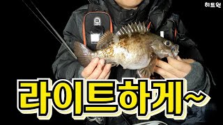 [볼락] 이제는 라이트 하게 즐기겠습니다. (Ulleungdo,rockfish,SeaLureFishing,Meval,メバル)