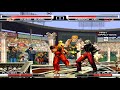 OMEGA RUGAL VS DRAGON KEN! KOF ARINO GAMES!