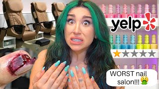 THE WORST 1 STAR NAIL SALON (it's bad)
