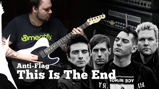 🎸🔥 Anti-Flag - This is the End (Jan Johny Juráň_CZ Guitar Cover)