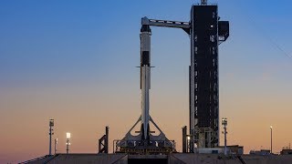 LIVE Space X Falcon 9 Block 5 Crew Dragon Demonstration Mission 1 To ISS Launch