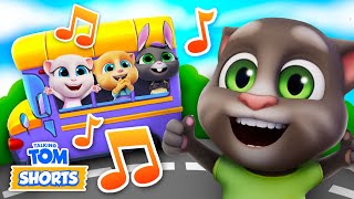 🚌 Wheels on the Bus With Talking Tom & Friends! Talking Tom Shorts BEST Moments
