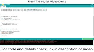 FreeRTOS Mutex Tutorial with Arduino - Avoid Priority Inversion