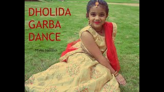 DHOLIDA  | Loveyatri | Navratri Dance Cover | Garba Dance | Kids Dance |Easy Steps |ft Misha Nandish