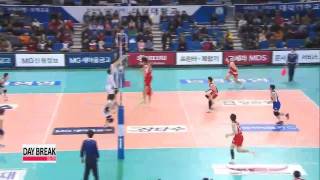 V-League, Samsung Hwajae vs KEPCO