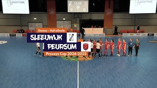 Sleeuwijk - Peursum | Halvefinale Dames PROXSYS CUP 24/25