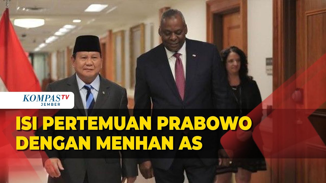 Isi Pertemuan Prabowo Subianto Dengan Menhan AS Di Pentagon - YouTube