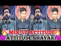 vabby Attitude shayari 🤬🤘😈 mix-up attitude shayari 🤙💯🔥 status video 2023 new attitude shayari status