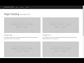 Bootstrap Layout Tutorial - 2 column layout