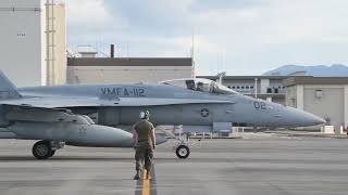 Marine Fighter Attack Squadron VMFA-112 Arrive at MCAS Iwakuni