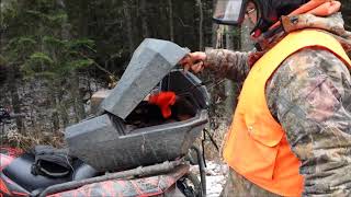 Du Trappage a l'écorchage de la martre 13 nov 2017 ..(.la tuque)