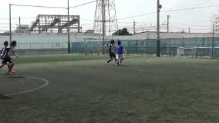 【F.C.荒川一家】2010.09.05 Goal No.3