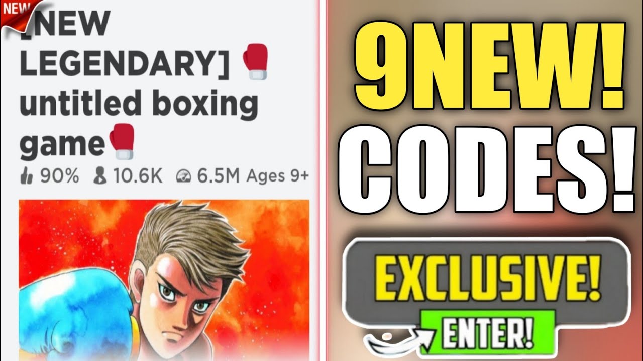 ALL WORKING CODES FOR UNTITLED BOXING GAME IN 2023 || BOXING GAME CODES ...